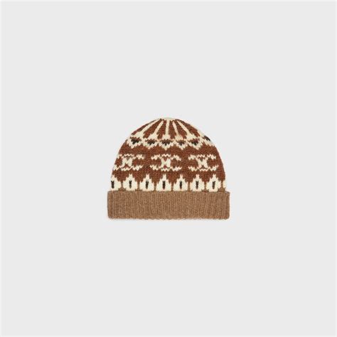 celine knitted hat|Celine hat price.